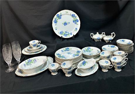 Vintage Rosetti 'Meadow Belle' China Set