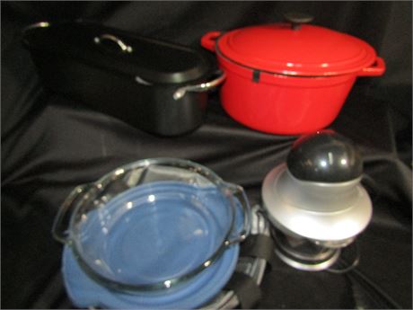 4 piece Cookware Collection, Blend and Chop, Dutch oven and more !