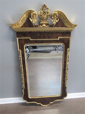 Large Ornate Beveled Glass Mirror - Italy