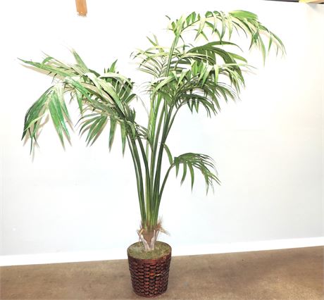 Artificial Potted Palm Tree