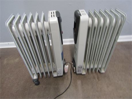 Delonghi Safeheat Space Heater, Set of Two