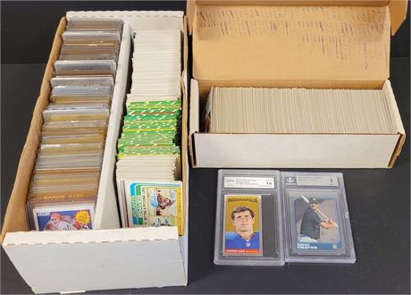Vintage Baseball and Football Card Collection