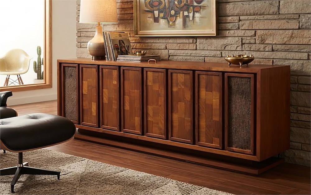 Transitional Design Online Auctions - Mid-Century Modern Console ...
