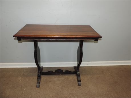 Vintage Solid Wood Entry / Accent Table