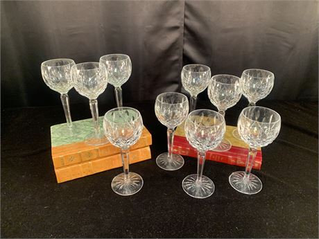 Waterford HOCK LISMORE Wine Glasses