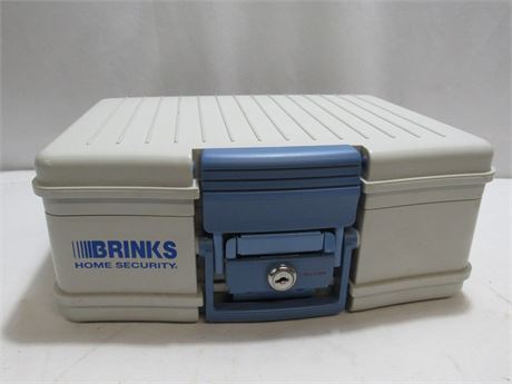 Brinks Home Security Lock Box/Safe with Keys