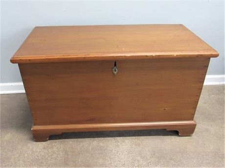 Antique Blanket Chest - Hand Dovetailed Corners