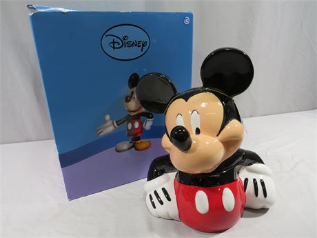 DISNEY Mickey Mouse Ceramic Cookie Jar