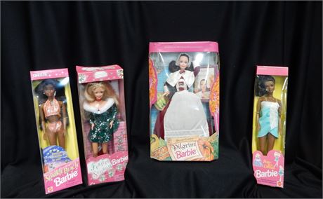 Collectible Pilgrim Barbie, Sparkle Beach, Festive Season, Fun to Dress Barbie