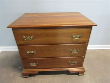 L & J G Stickley Valley Colonial Style 3 Drawer Chest