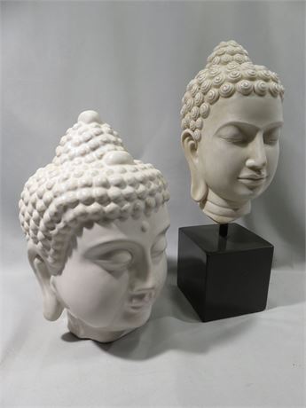 Buddha Head Sculptures