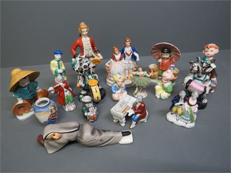 Occupied Japan Porcelain Figurines