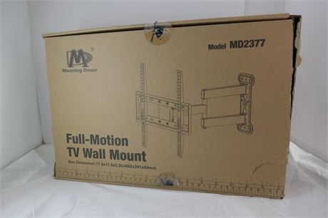 NEW - Mounting Dream Full Motion TV Mount #MD2377
