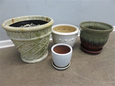 Assorted Planter Pots
