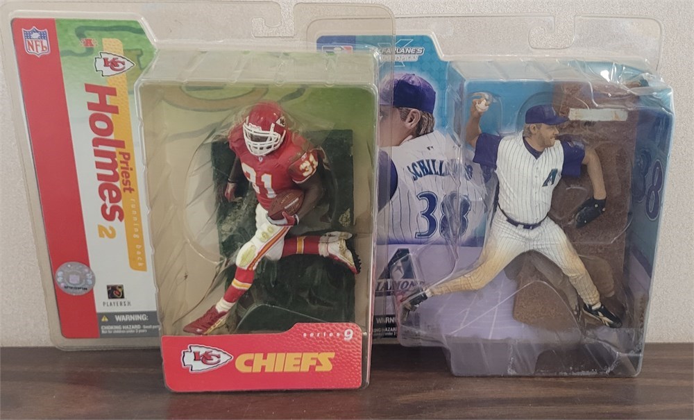 Sold at Auction: McFarlane Football Action Figures