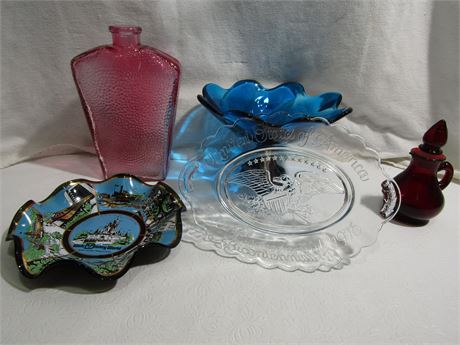 Cedar Point plate and Glass Collection