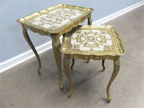 Florentine Style Nesting Tables