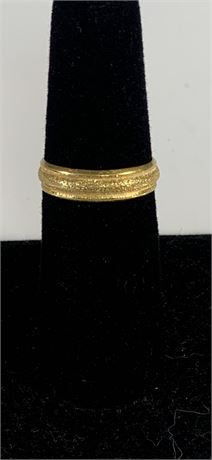 14KT Yellow Gold Band Ring