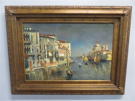 Venetian Canvas Painting