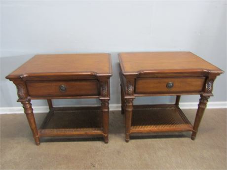 Pair of Jaclyn Smith Largo End Tables