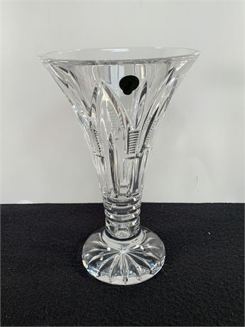 WATERFORD  Crystal Leenane Footed Vase
