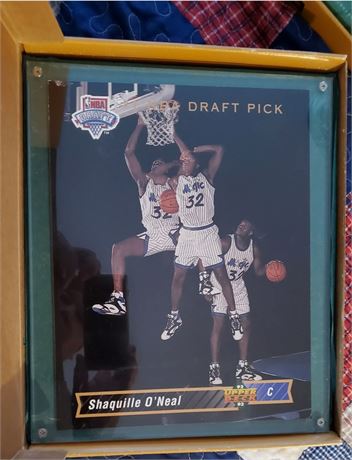 SHAQUILLE O'NEAL UPPER DECK JUMBO FACTORY SEALED ROOKIE CARD