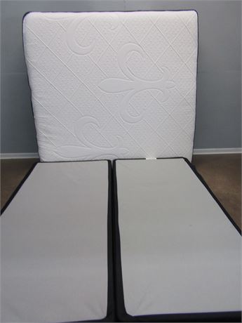 Sealy LUX Estate Hybrid Mattress and Box Springs, King Size