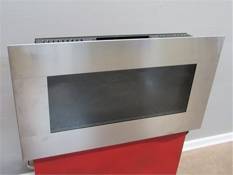 Northwest Wall Mounted Stainless Steel Electric Fireplace