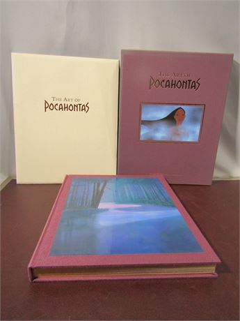 The Art of Pocahontas Hardcover, 4-Autographed Special Edition, & Sericel