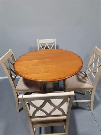 Counter Height Round Table & Chair