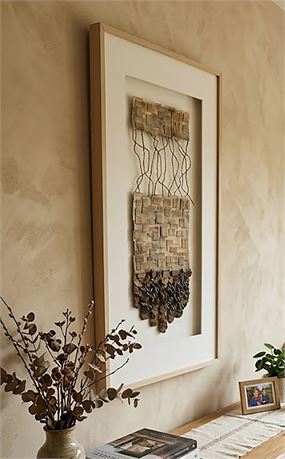 Transitional Design Online Auctions - Mixed Media Abstract Wall Art