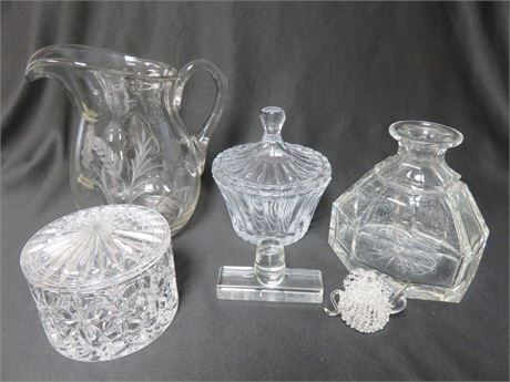 Assorted Crystal & Glassware with Waterford
