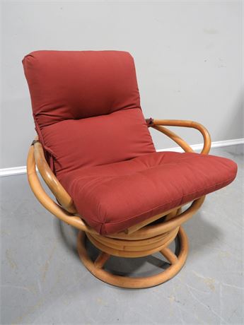 Tahiti Rattan Swivel/Rocking Chair