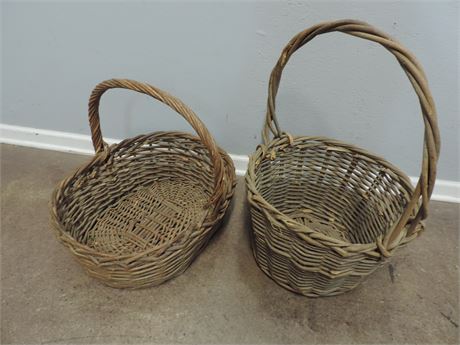 Large Vintage Baskets