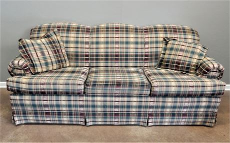 Smith Brothers Custom Fabric Sofa