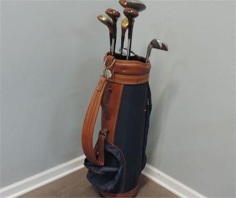 Palmer Pro Group Golf Bag / Ten Golf Clubs