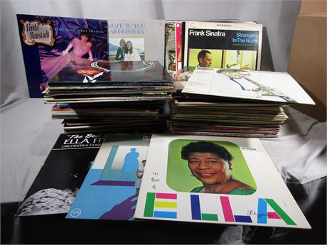 Record Collection, Easy Listening, Big Band, Sinatra and Ella Fitzgerald