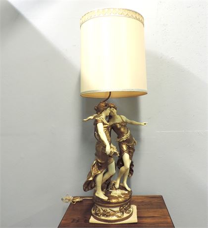 Figural Base Table Lamp