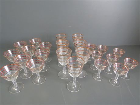 1950s Glassware Set