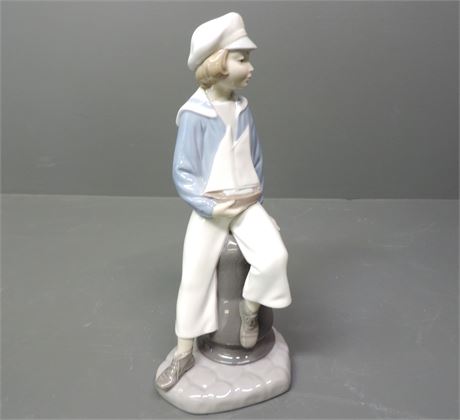 LLADRO 'Sailor' Porcelain Figurine