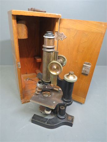 BAUSCH & LOMB Antique Microscope