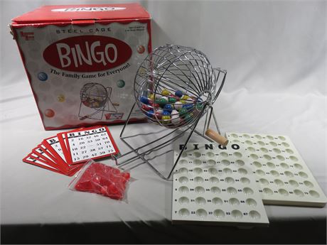 Steel Cage Bingo Game