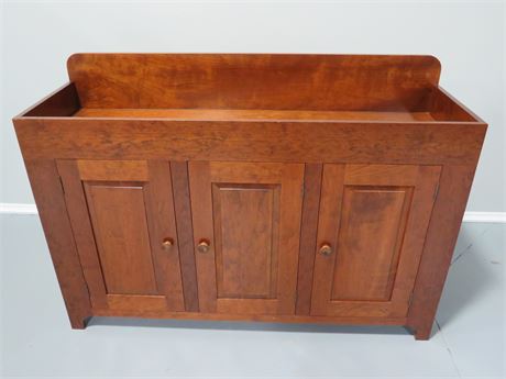 SEELY Cherry Sideboard Dry Sink Cabinet