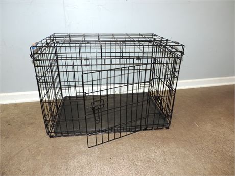 Sturdy Metal Dog Cage