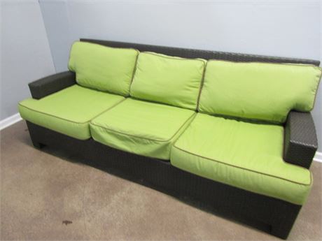 Outdoor Patio Couch with Cover