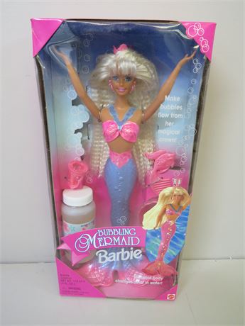 1996 Bubbling Mermaid Barbie Doll