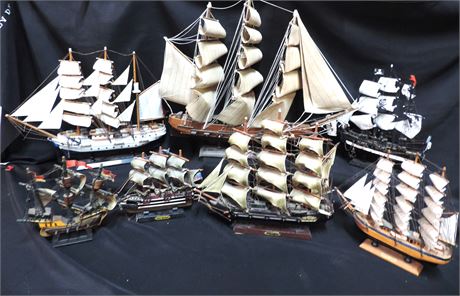Sailing Ship Model Lot