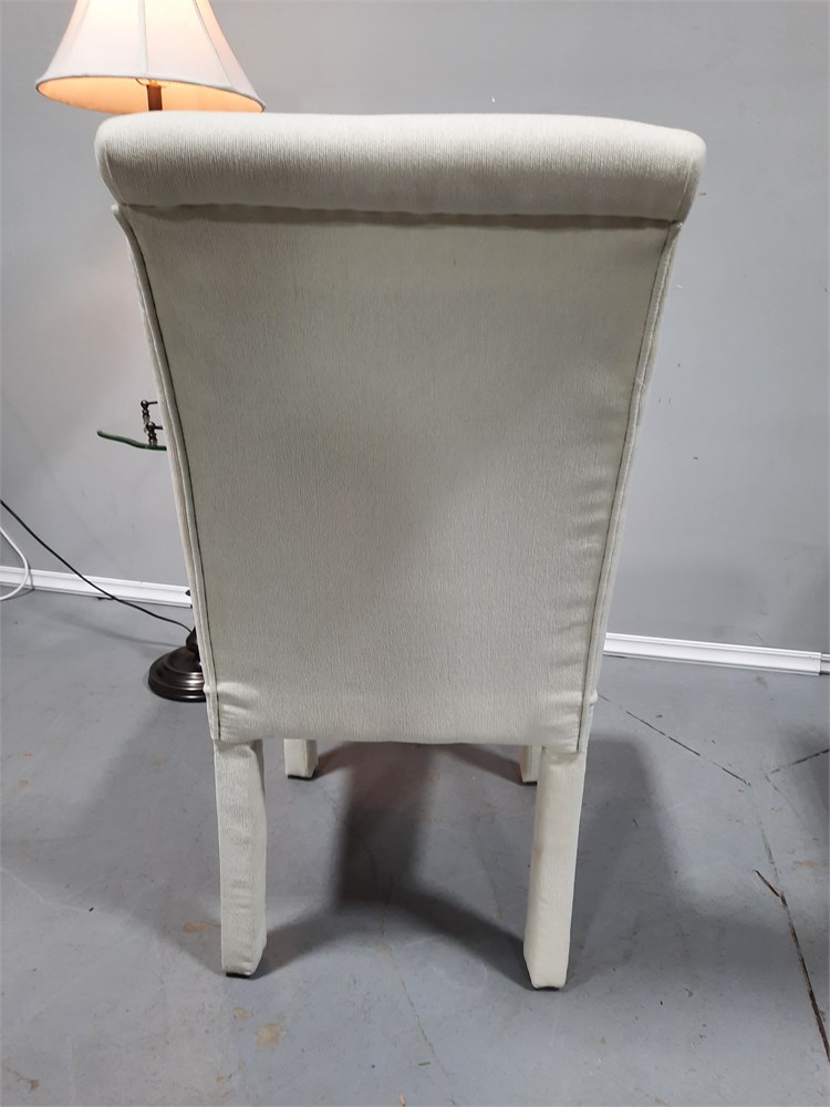 Transitional Design Online Auctions - Chair & Lamp