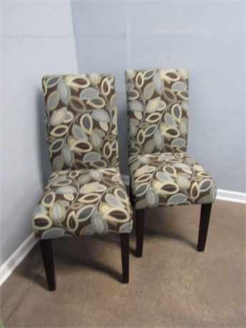 Harmony Home Floral Chairs