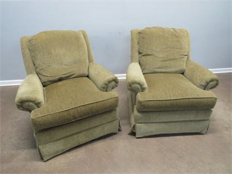 Skirted Arm Chairs